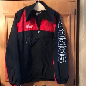 Adidas 1/2 Zip Jacket Vintage